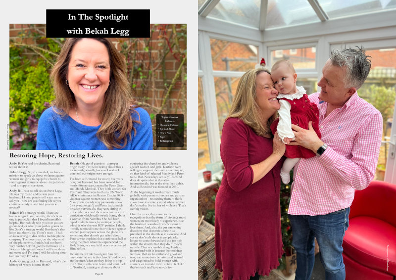 Magazine Spread, Spotlight 1